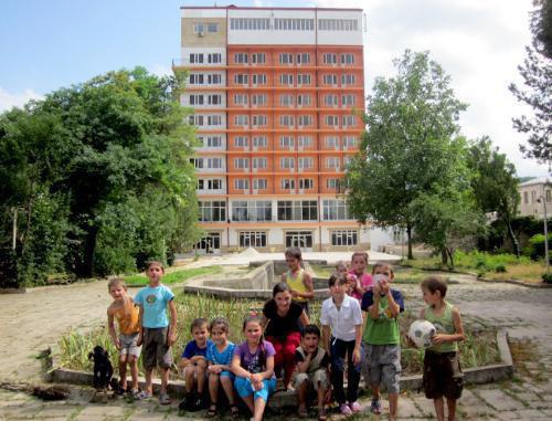 New hotel "Avan-Shushi-Plaza" in the city of Shushi, Nagorno-Karabakh, August 15, 2011. Photo by the "Caucasian Knot"
