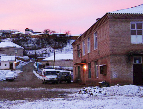 Dagestan, Karata, building of the Central District Hospital. Photo by Akhmednabi Akhmednabiev for the "Caucasian Knot"