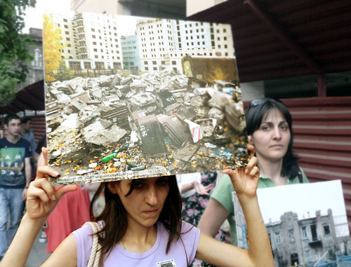 March in defence of historical monuments, organized by the Union of Public Organizations ''Save Yerevan'', Yerevan, June 14, 2012. Photo by Armine Martirosyan for the "Caucasian Knot"