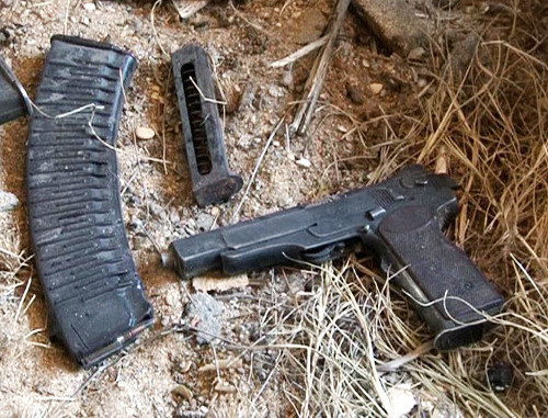 Arms found by special services in the place of a skirmish with militants, Dagestan, Makhachkala, May 15, 2012. Courtesy of http://nak.fsb.ru