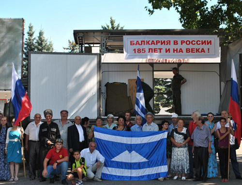 Celebrations of the 185th anniversary of Balkaria's accession to Russia. Photo by Tamara Gerieva