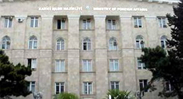 Building of Azerbaijani Foreign Ministry. Courtesy of http://www.1news.az