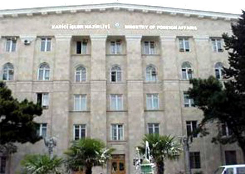 Building of Azerbaijani Foreign Ministry. Courtesy of http://www.1news.az