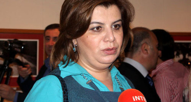 Gyulyar Akhmedova. Photo from http://www.1news.az