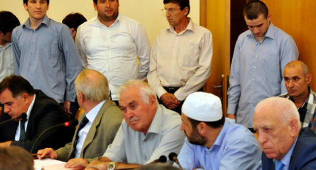 Applicants to the adaptation commission wait for the decision, Dagestan, Makhachkala, September 26, 2012. Photo by Sergey Rasulov