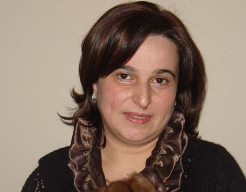 Manana Kobakhidze. Photo from http://www.humanrights.ge