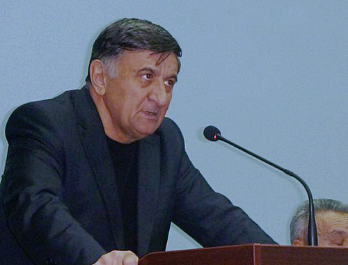 Absalitdin Murzaev at the Extraordinary Congress of Kumyk People in Pyatigorsk, February 10, 2013. Photo by Roman Yegorov