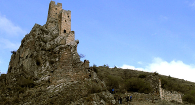 The castle complex Vovnushki in the Djeirakh District of Ingushetia. Photo by Tatyana Ukolova for the "Caucasian Cknot"