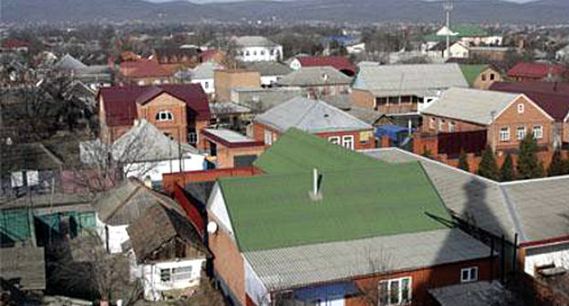 Village of Ordzhonikidzevskaya, Sunzha District of Ingushetia. Courtesy of temirov1960, http://wikimapia.org