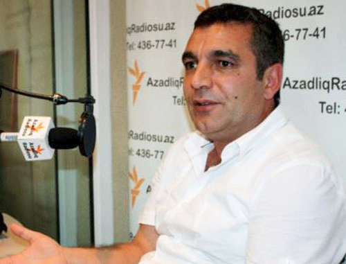 Natiq Djafarli. Photo courtesy Azadliq Radiosu (RFE/RL)