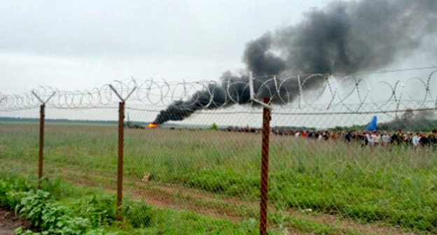 Unidentified persons set fire to the nickel extraction rigs. Novokhopyorsk District of the Voronezh Region, 22 june 2013. Photo by Alexsey Ulianov