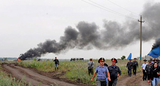 After an action of protest against mining nickel in Novokhopersk district of Voronezh region, June 22, 2013. Source: Save Khoper movement, http://savekhoper.ru/