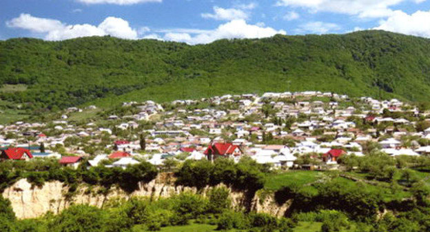 The village of Dylym in Kazbek District of Dagestan. Photo: official site of Kazbek District administration, http://kazbekovskiy.ru/