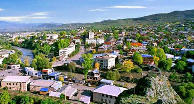 Akhaltsikhe city in region Samtskhe-Javakheti, Georgia. Photo: Tatia Gogoladze, http://ru.wikipedia.org/