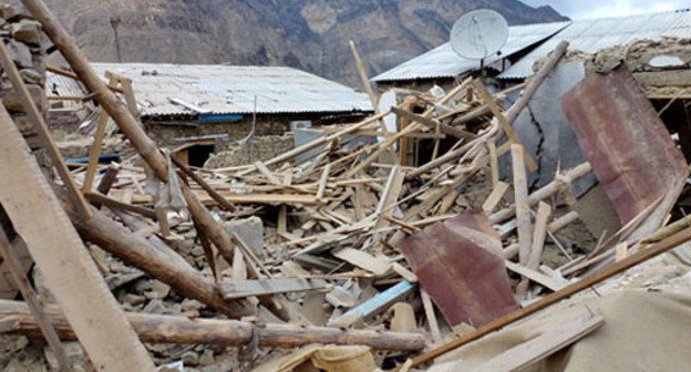 Gimry village of Utskul district after special forces operation, May 10, 2013. Photo by Akhmed Magomedov for the “Caucasian Knot”. 