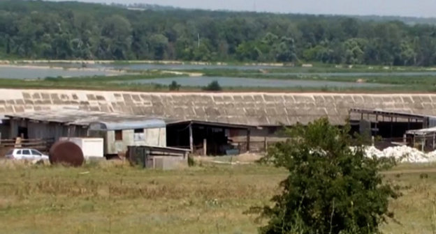 Farm in Lysogorskaya village where slave labour was used, Georgievsk District of the Stavropol Territory. July 2013. Photo from video material shot by Ministry of Internal affairs of North Caucasus. 