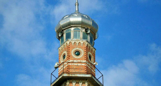 Mosque in Khasavyurt, Dagestan. Photo: Alexander Sikora, http://www.odnoselchane.ru/