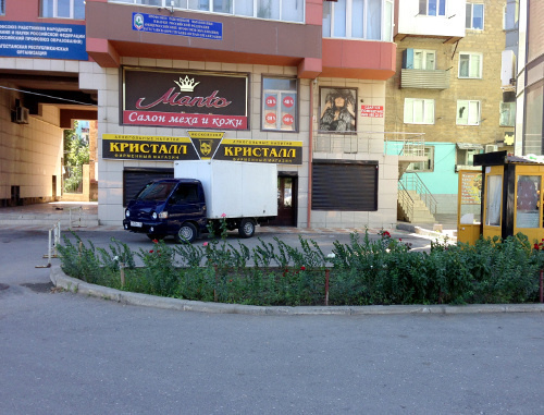 Shop "Kristall", Makhachkala, Shamil Avenue, August 5, 2013. Photo by Makhach Akhmedov for the “Caucasian Knot”.