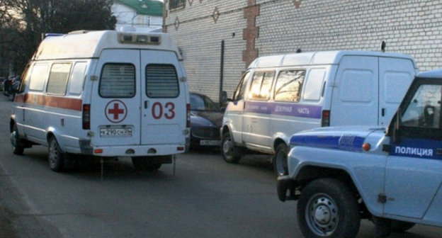 Police and emergency cars. Photo by press service of the Stavropol Territory Department of Ministry of Internal Affairs, http://26.mvd.ru