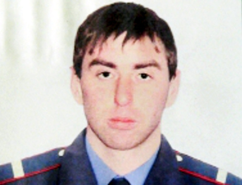 Senior Police Sergeant Arsen Shamparov. Photo: http://07.mvd.ru/news/item/1140674 