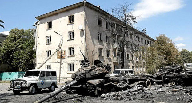 South Ossetia, August, 2008. Photo: news agency "Federal Press", http://fedpress.ru/