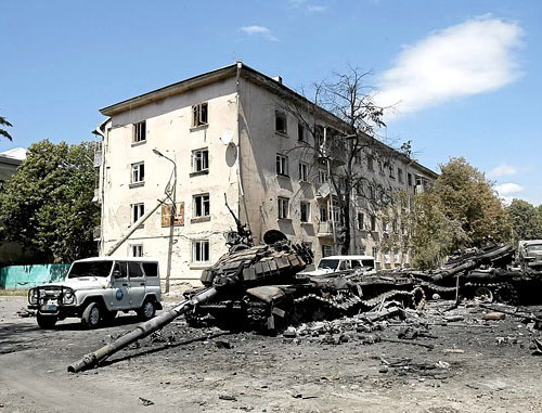 South Ossetia, August, 2008. Photo: news agency "Federal Press", http://fedpress.ru/