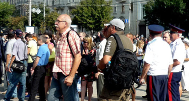 Rally against corruption and ethnic crime. Rostov-on-Don, August 18, 2013. Photo by Olesya Dianova for the “Caucasian Knot”. 