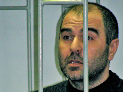 Bammatkhan Sheikhov in the Dagestan Supreme Court room, December 22, 2008. Photo by Natalia Krainova for the ‘Caucasian Knot’.