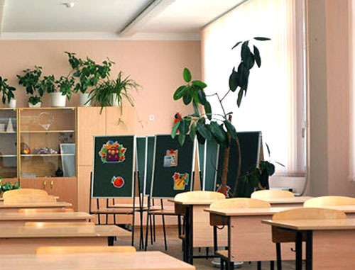 School classroom. Photo by Yelena Sineok, Yuga.ru