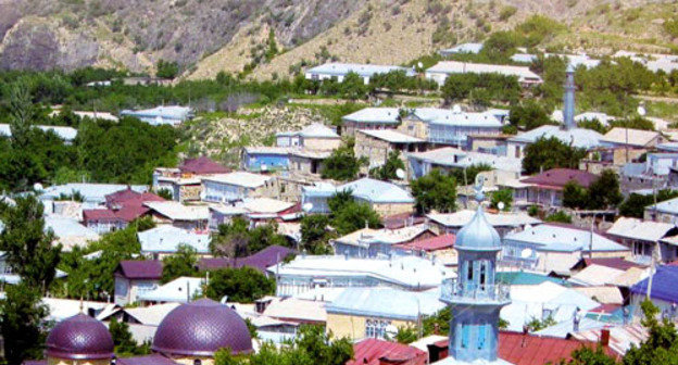 The Dagestani village of Khadjalmakhi. Photo by http://www.odnoselchane.ru/