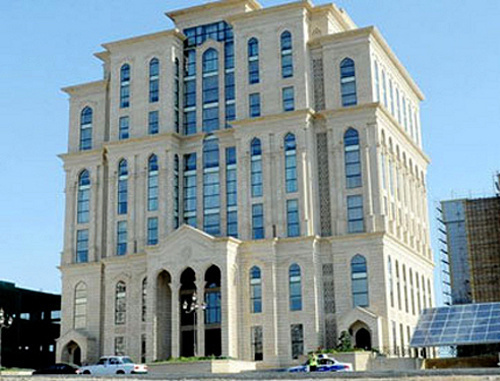 The CEC of Azerbaijan building. Photo: http://mod.az/