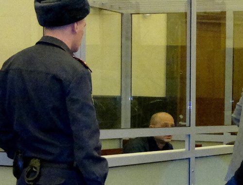 Dmitry Pavlyuchenkov in the court. Moscow, March 14, 2013. Photo by the ‘Caucasian Knot’. 