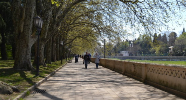 Sochi, Constitution street, 2013. Photo by Svetlana Kravchenko for the "Caucasian Knot"