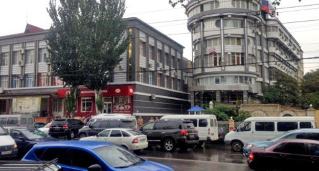 Department of the Russian Pension Fund for Dagestan. Makhachkala. Photo from Magomedrasul Magomedov’s Twitter, http://twitter.com/MrMagomedof/