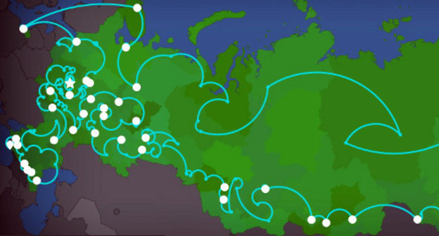 "Alternative Map of Olympic Torch Relay" at the site of the international Human Rights Watch, http://www.hrw.org/ru/news/2013/10/07/rossiya-drugaya-storona-estafety-olimpiiskogo-ognya