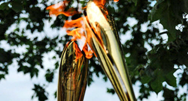 Olympic Flame. Photo: Nina Zotina, YUGA.ru