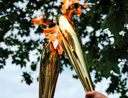 Olympic Flame. Photo: Nina Zotina, YUGA.ru