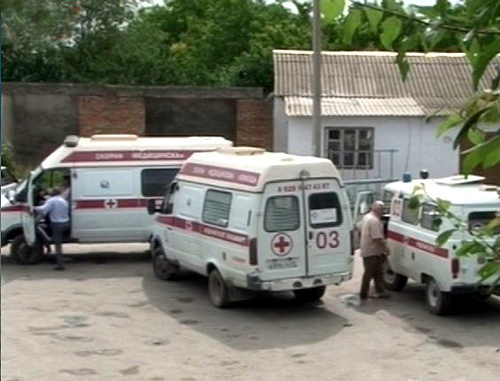 At the central city hospital of Khasavyurt. Photo: http://newdagestan.ru