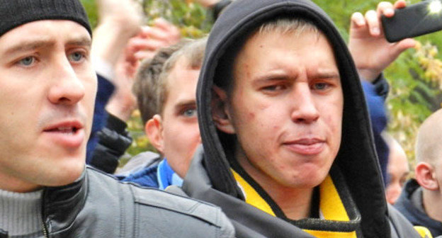 Participants of "Russian March" in Volgograd. October 4, 2013. Photo by Tatyana Filimonova for the "Caucasian Knot"