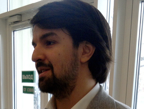 Advocate Murad Musaev. Moscow, December 24, 2012. Photo by the "Caucasian Knot"