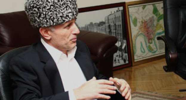 Askerbiy Kardanov, Chairman of the Spiritual Administration of Muslims (SAM) of Adygea and the Krasnodar Territory. Photo: http://www.glava.krd.ru/