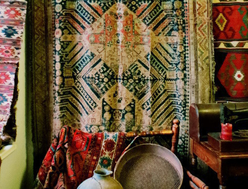 Antique Karabakh carpets in the museum of carpets. Nagorno-Karabakh, the city of Shushi, July 18, 2013. Photo by Alvard Grigoryan for the "Caucasian Knot"