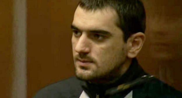 Aslan Cherkesov at the Moscow City Court, October 28, 2011. Photo from the court’s video records, http://www.mosgorsud.ru/news/?id=502