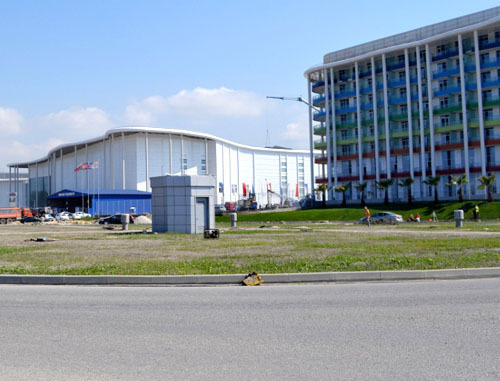 Sochi Media Centre. Summer of 2013. Photo by Svetlana Kravchenko for the ‘Caucasian Knot’. 