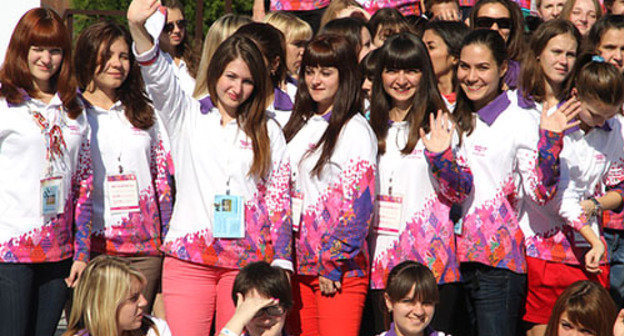 Sochi 2014 Volunteer Team. Photo by Krasnodar administration, http://krd.ru/