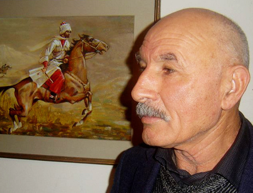 Mukhamed Cherkesov, the chairman of the movement ‘Adyge Khase-Circassian Parliament’ in Karachay-Cherkessia. Photo by Asya Kapaeva for the ‘Caucasian Knot’. 