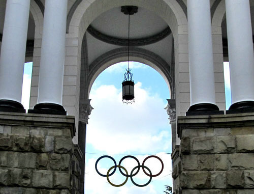 Railway station in Sochi. Photo by Tatiana Ukolova for the ‘Caucasian Knot’. 