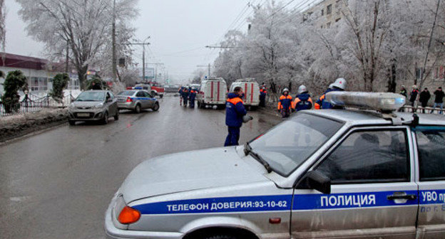 At the spot of the explosion in Volgograd. December 30, 2013. Photo http://www.volganet.ru/