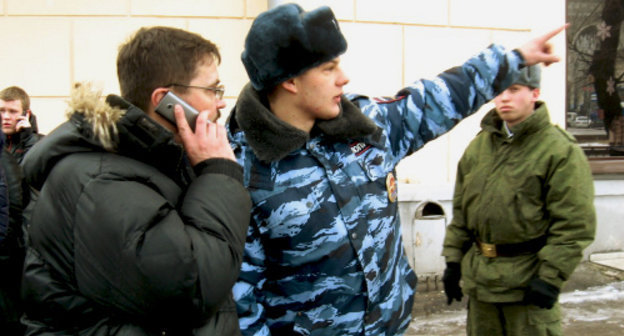 At the railway station in Volgograd after an explosion on December 29, 2013. Photo by Vyacheslav Yaschenko for the "Caucasian Knot"