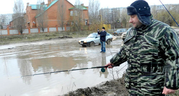 Protest action against poor road conditions in Volgograd. January 13, 2014. Photo by Tatyana Filimonova for the "Caucasian Knot"